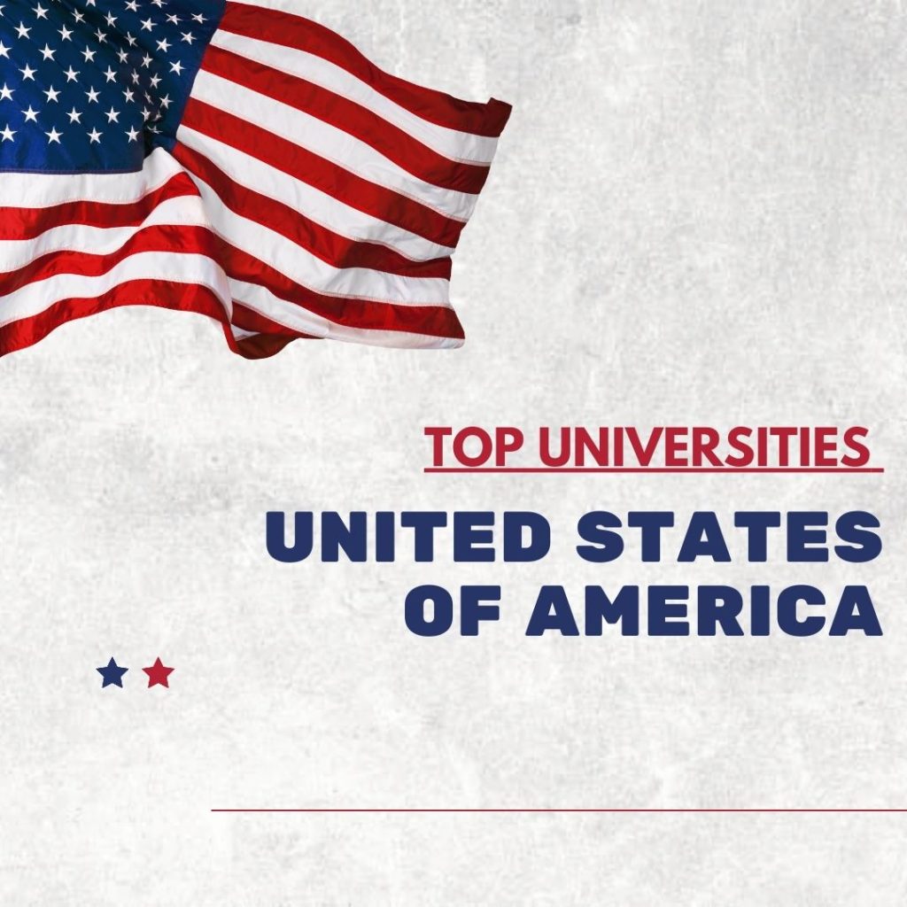 Top Universities in USA 2025 study abroad